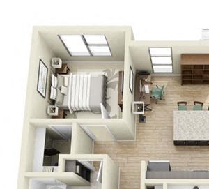 Terminus (2 Bed 2 Bath)